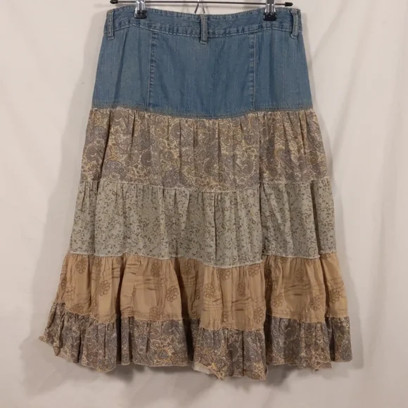 COPY - Rue 21 Hippie Spinner Skirt Earth Tones - Picture 2 of 7